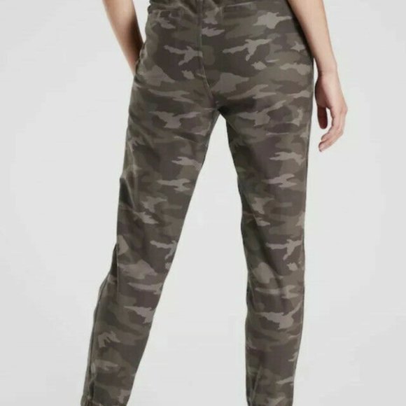 Athleta Camo Jogger Pants - Green and Brown - Picture 4 of 7